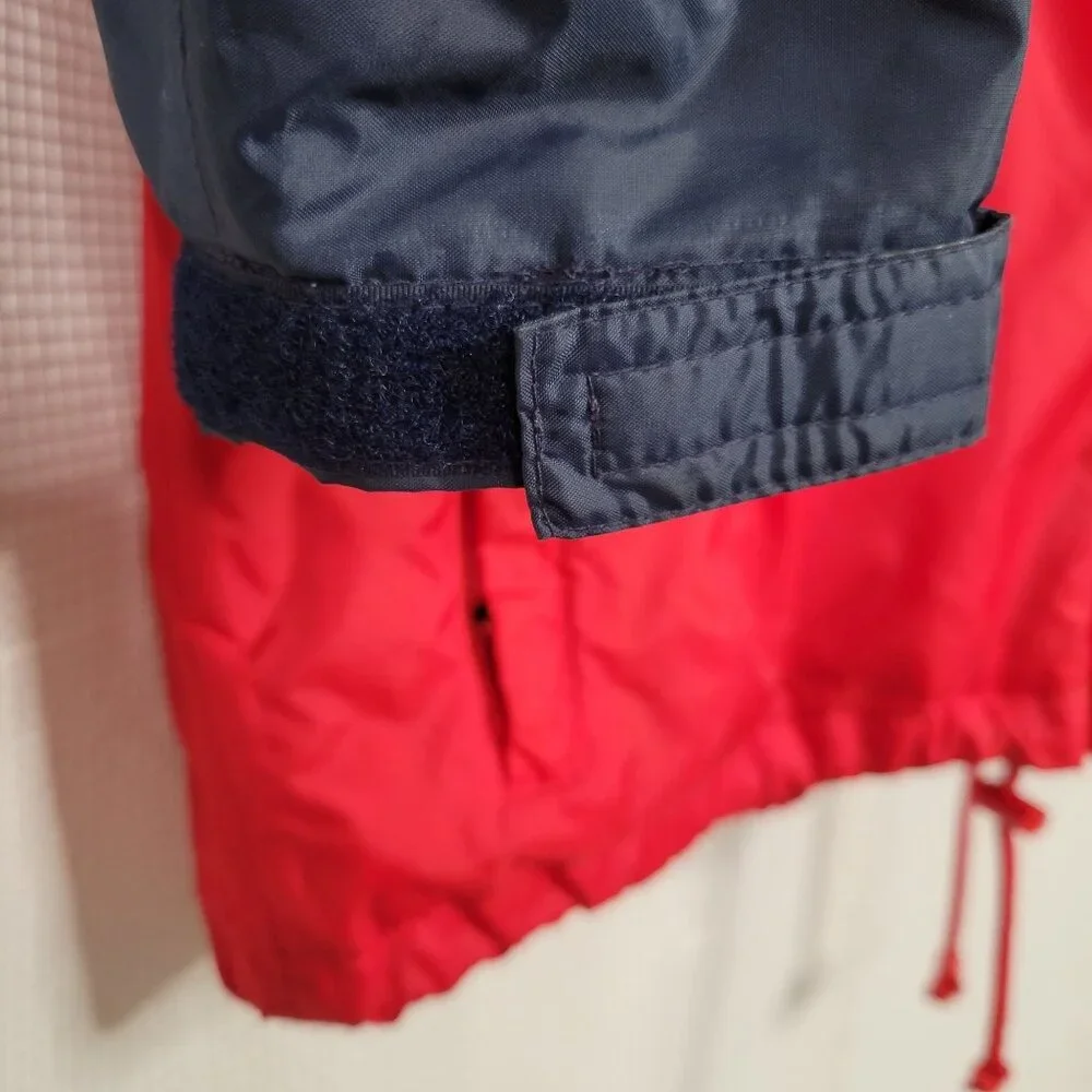 Helly Hansen Mens Size M Windbreaker Waterproof Packable Jacket Hooded Vented